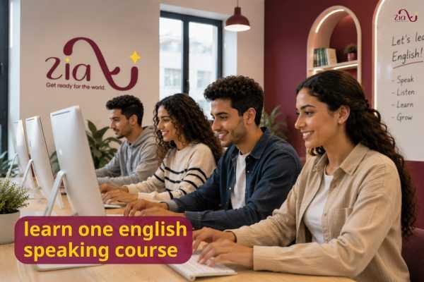 learn one english speaking course in Zia Academy 2 learn one english speaking course