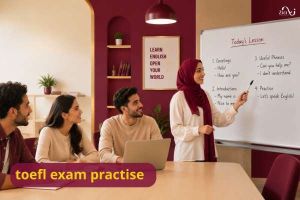 toefl exam practise in Zia Academy 2 toefl exam practise
